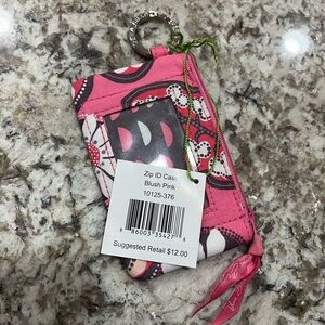 Vera Bradley RETIRED  Blush Pink ID Case